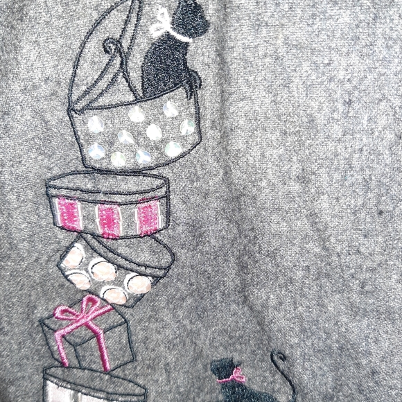 Vintage Gymboree City Sidewalk Gray Pinafore Dress - Picture 3 of 6